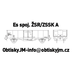 H0-Es spojovací vůz ŽSR/ZSSK A
