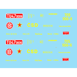 TTe-TU47.0006 ČSD 70.-80.léta