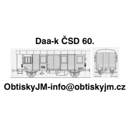 H0-Ds-ČSD 60.léta A,B ,...
