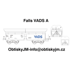 H0-Falls VADS A, podvozek...