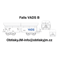 H0-Falls VADS B, podvozek...