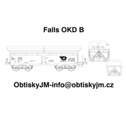 H0-Falls OKD B, podvozek „s...