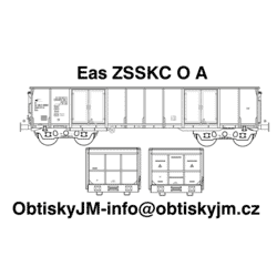 H0-Eas ZSSKC A, podvozek „s...