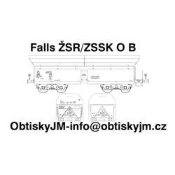 Falls ŽSR/ZSSK B, podvozek...