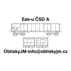H0-Eas-u ČSD A, podvozek Y